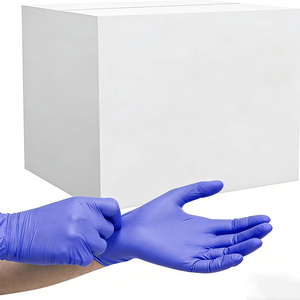 Multi-Colored Disposable Nitrile General Purpose Safety <strong>Gloves</strong> Anti-slip Elastic Cuff Stretchy Waterproof Nitrile <strong>Gloves</strong> - Product Image 3