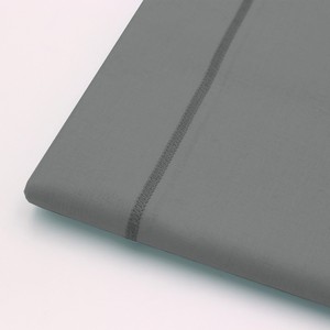 Gipetex Marque Italienne Literie Confort Toutes Saisons 100% Coton Percale Gris Tailles sur Mesure Drap Taie d'Oreiller Housse de Couette - Product Image 4