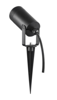 Projecteur à induction en plastique pour jardin, sur piquet, éclairage extérieur pour pelouse, indice de protection IP44, MAX.7W, style moderne