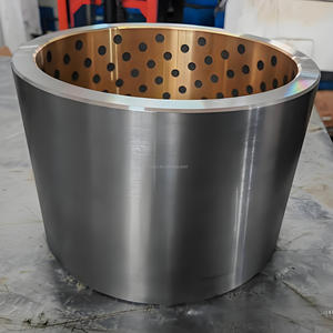 Pièces détachées pour chariots élévateurs, <span class=keywords><strong>manchon</strong></span> composite bimétallique en acier inoxydable et cuivre, auto-lubrifiant, encastré - Product Image 1