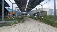 Structure de support de carport solaire photovoltaïque de haute qualité en aluminium galvanisé personnalisée, marque Jingshuo, modèle Carport02 OEM