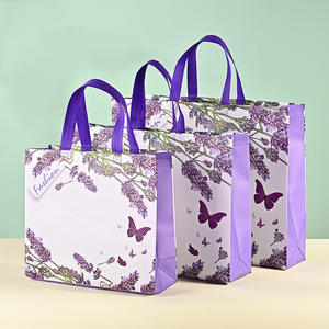 Bolsa de Compras Personalizada, Laminada, Impresa, Ecológica, Reciclable, de Lona, para Supermercado, Ropa, Regalos, con Asas, No Tejida - Product Image 5