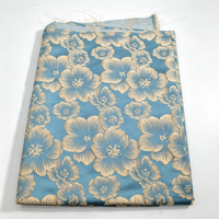 Tissu jacquard floral gaufré de haute qualité 180GSM 100% polyester 148cm de largeur pour chaussures et sacs