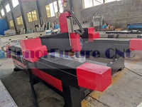 Máquina CNC Router para Piedra de 1300 mm x 2500 mm, Máquina CNC Router de 3 Ejes para Grabado, Fresado y Tallado de Madera y Mármol