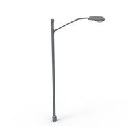 Venta Directa de Fábrica, Poste de Luz Personalizable con 4, 6, 8, 10 Metros, Poste de Lámpara Solar Inteligente, Poste de Decoración para Iluminación de Carreteras