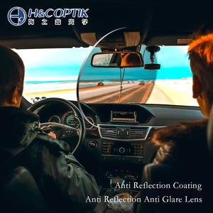 Lentes Ópticas Nuevas con Recubrimiento Azul 1.56, Anti-Reflejantes, Anti-Deslumbrantes, SHMC, Bloqueo de Luz Azul, para Conducir - Product Image 1