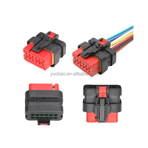 하이 퀄리티 <span class=keywords><strong>2</strong></span>/<span class=keywords><strong>3</strong></span>/4/6/8/10 핀 자동 커넥터 방수 남성 여성 와이어 하네스 구리 접촉 재료와 전기 터미널 - Product Image 6