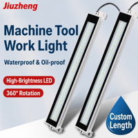 Lampe de travail LED universelle Jiuzheng 110-220V en alliage d'aluminium de 350 mm avec alarme anti-explosion pour usage incendie et domestique