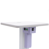 Table d'instruments ophtalmiques HD-18AE pour lentimètre automatique et réfractomètre, table de lampe à fente, table d'instruments optiques