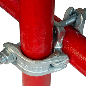 Manchon d'échafaudage en acier forgé pressé galvanisé Coupleur de poutre Putlog à double pivot 48.3 Pince d'échafaudage en acier - Product Image 4