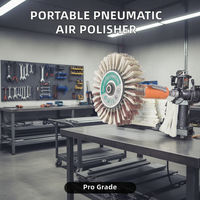 Ponceuse polisseuse pneumatique portative à vitesse variable Belino BNHP-02, qualité industrielle, 1,5 kg, pour le détaillage du bois