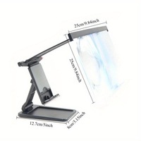 Foldable Phone Holder Enlarged 12-Inch HD Screen Magnifier Stand Split Type F12 Model