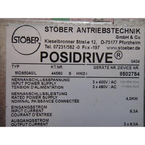 Servomoteur <span class=keywords><strong>STOBER</strong></span> MDS5040L SEA5000 CAN5000 d'origine - Product Image 4