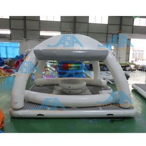 Vente en gros de sports aquatiques plate-forme de tente flottante <span class=keywords><strong>gonflable</strong></span> sur l'eau Bana - Product Image 3