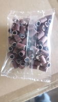 80 #   150 #   Bandes de ponçage en carbure pour manucure et pédicure avec fonction de nettoyage des cuticules pour embouts de ponceuse à ongles