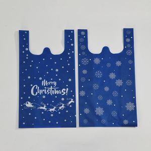 Nouveauté 2023 : Sac de courses non tissé personnalisé avec logo, idéal pour les achats de Noël – Sac gilet promotionnel - Product Image 6