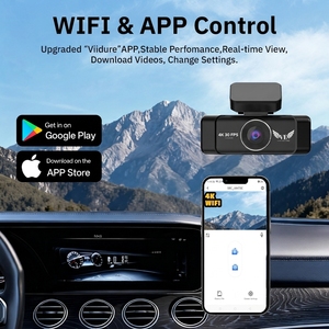 Caméra embarquée Vievguarb VS1130 360° avec WiFi intégré, 4 caméras 4K+1080P+1080P+1080P, application intelligente et commande vocale - Product Image 4