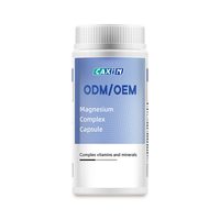 Capsule de complexe de magnésium CAXIN |   Complément de magnésium à absorption élevée