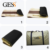Matelas de massage électrique pliable fin et portable Gess Wholesale 3D avec poche à air et fonction manuelle