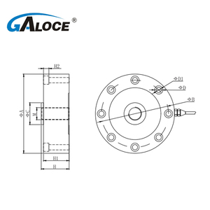 GSS406 50T Thủy Lực Compression Load Cell - Product Image 3
