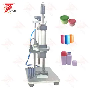 Pneumatic control plastic cap closure machine juice filling&capping machine prices