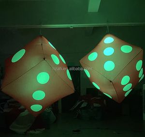 Dadu tiup raksasa titik merah untuk promosi bertema Kasino - Product Image 5