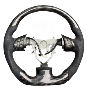 Volante Deportivo Personalizado de Fibra de Carbono Azul con Luces LED para Subaru Legacy/BRZ/<span class=keywords><strong>Impreza</strong></span>/WRX <span class=keywords><strong>STI</strong></span>/Forester 2016 2017 2018 2019 2020 2021 <span class=keywords><strong>2023</strong></span> - Product Image 4