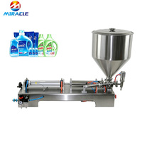 Machine de remplissage réglable pour dentifrice et pâte de shampoing, idéale pour les usines de produits chimiques quotidiens