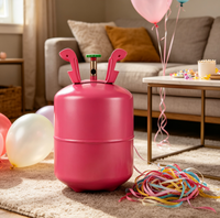 Kit de gonflage de ballons portable He Tank de 3,5 L pour un gonflage rapide des ballons lors de mariages, foires et fêtes