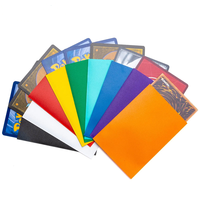 Protège-cartes mats, pochettes pour cartes à collectionner de qualité supérieure, pochettes transparentes en PP texturé 66x91mm pour cartes Yugioh MTG TCG