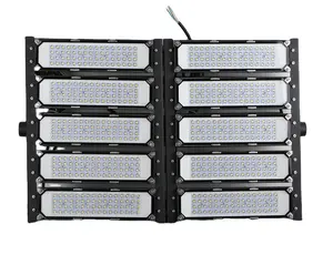 500 w auto CAD layout Tunnel di calcio luce dello stadio modello esterno modulo led tunnel Light 500 watt led flood light