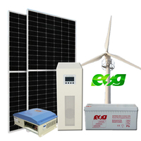 Système d'énergie éolienne ESG Type de puissance 100W 200W 300W 400W 12V/24V générateur d'éolienne à Dynamo Horizontal