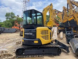 Excavatrice sur chenilles Komatsu Pc50mr Jaune Mini pelle hydraulique de construction 5 tonnes - Product Image 5