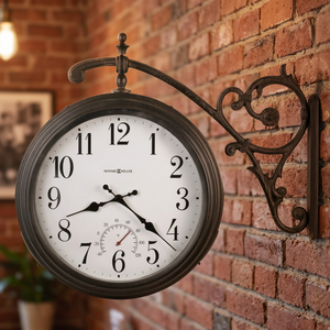 Modern Europe Double Face Needle Wall <b>Clock</b> Still Life Pattern Silent Quartz <b>Battery</b> Operated New Design Hanging Side Antique - Product Image 2
