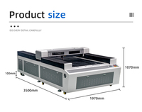Machine de découpe laser CO2 RECI Ruida 100w 150w 300w 600w 1325, découpeuse laser 1300x2500mm, machine de gravure laser