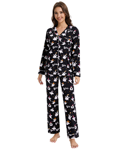 Pyjama de Noël pour femme en stock – Liquidation à prix réduit – Vêtement de nuit de fête – Pièce unique disponible – Prêt à être expédié - Product Image 1