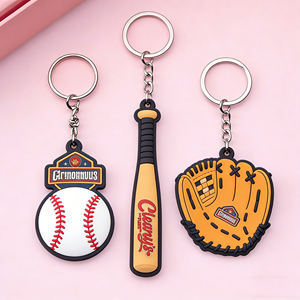 Porte-clés mascotte en PVC souple 3D, fabriqué sur mesure par un fournisseur vérifié, en caoutchouc silicone et chlorure de polyvinyle haute densité - Product Image 3