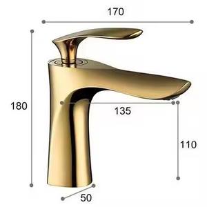 Grifo de lavabo de mano de Material de latón negro contemporáneo tradicional, artículos sanitarios, agua de acero inoxidable de aleación de Zinc de un solo orificio - Product Image 6