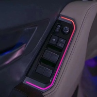 Convient pour Toyota Ambient Lighting Décoration d'ambiance Éclairage d'ambiance avec 64 LED de couleur Lumières intérieures décoratives