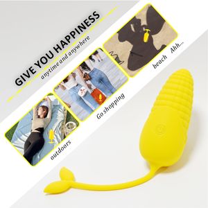 Mini Vibratore a Forma di Mais con Controllo Remoto App, 10 Modalità di Vibrazione, Design Indossabile, Massaggiatore Personale Wireless - Product Image 2