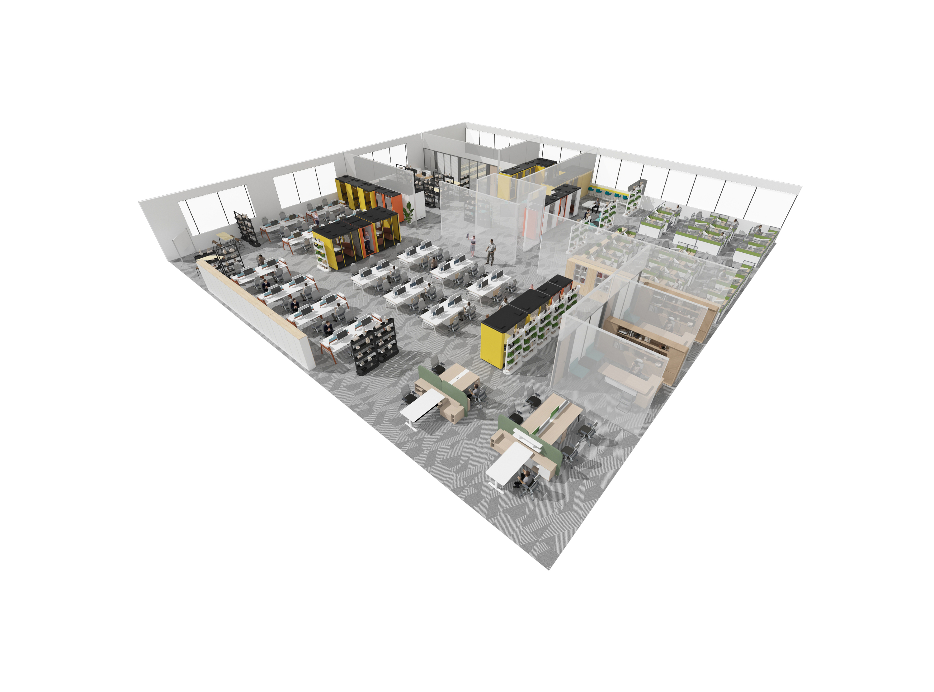 Overall spatial scheme