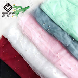 2020 toptan ucuz çok renkli tasarım çiçek sarma örgü inci ile - Product Image 1