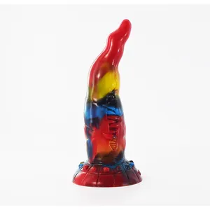 21.2cm flüssigkeit silikon riesige anal extreme sex spielzeug erwachsene bunte butt plug tanga für paare