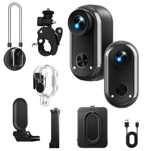 Mini Cámara de Acción UHD Real 4K con Estabilización EIS, Vista Ultra Gran Angular, Cámara Deportiva para Ciclismo, Natación y Vlogging - Product Image 1