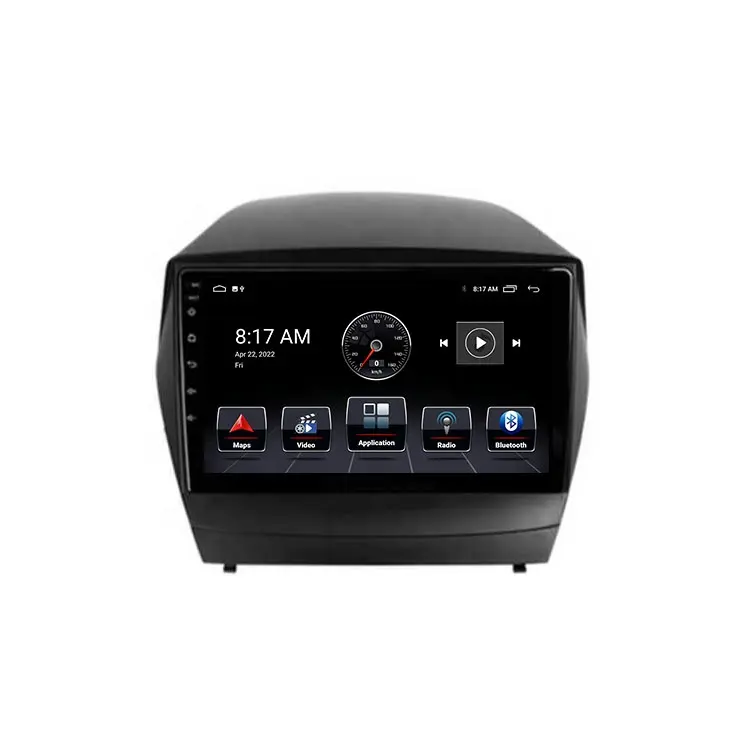 GpsカーナビゲーションAndroid9インチHyundai ix35 2008 2009 2010 2011 2012 2014 2015 Android Auto Carplay Double Din Stereo