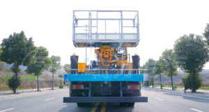 ISUZU GIGA Hot Deal 45m Hydraulic Aerial Work Truck Telescopic <b>Boom</b> For Power Maintenance - Product Image 6
