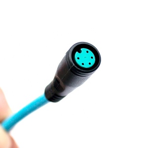 Elektrische Fiets Ip67 Waterdicht M6 M7 M8 Mini Cirkelvormige Connector Mannelijke Vrouwelijke 3 6 2 4 5 8pin E-Bike Waterdichte Voedingskabel - Product Image 4