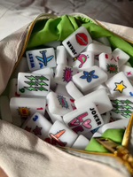 Ningbo Leti Trading Co., Ltd. Mahjong 160 Ubin Mahjong Amerika Ubin Mahjong Mewah Ubin Mahjong Akrilik Ubin Mahjong Baru