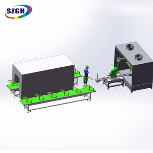 Robot de peinture automatique industriel à 6 axes avec moteur PLC et boîte de vitesses, bras de peinture avec portée de 1500 mm pour la peinture en poudre des portes en bois - Product Image 5