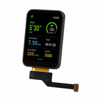 Maßgefertigtes 1,69 Zoll TFT LCD Modul 240x280 T7789P3 Treiber-IC AA 27,97x32,63mm SPI 230cd/m Helligkeit für Wearable-Geräte Neu